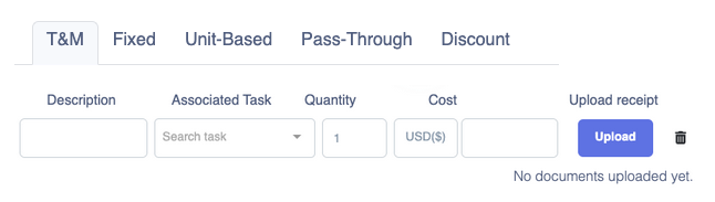 Generating an invoice in TimeCatchApp