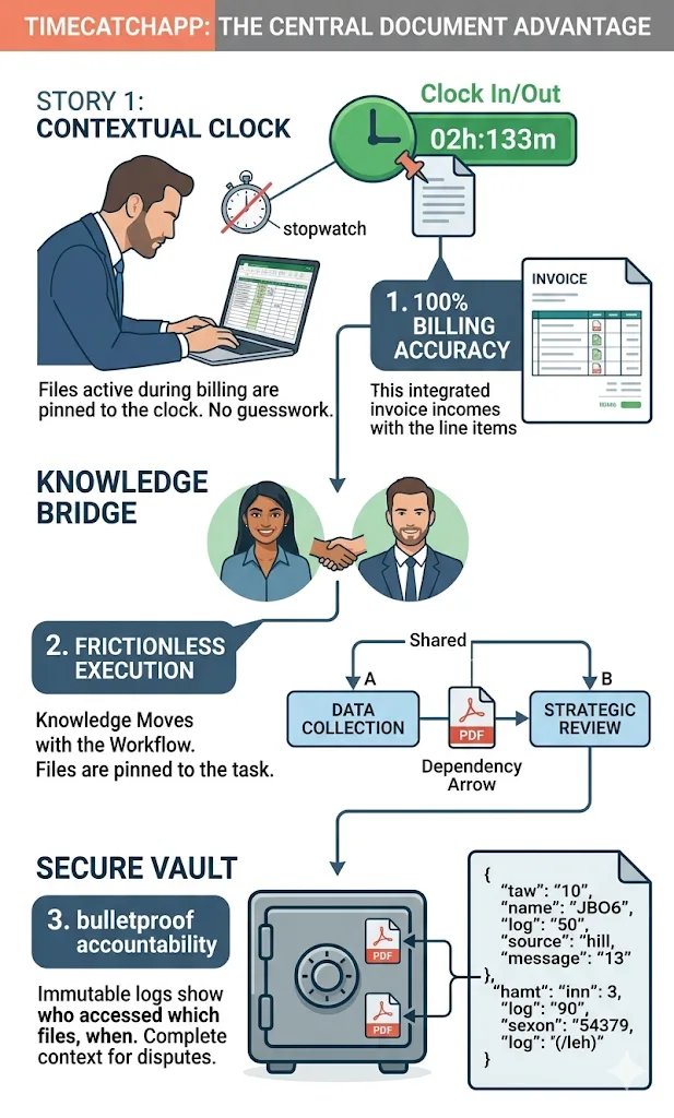 Document management system keeps informaion in context