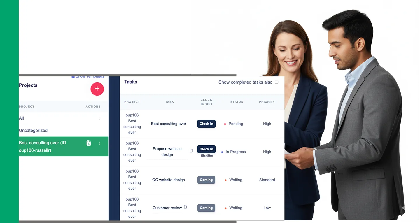 Time Tracking Dashboard